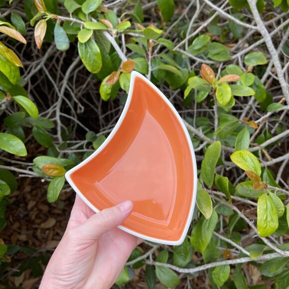 VINTAGE 90s 🫒 TRISA RETRO RAINBOW SNACK BOWL SET OF 4 . KITSCHY HORS D'OEUVRES ! - Picture 6 of 14